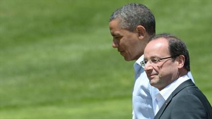 تماس تلفنی اولاند با اوباما/مقامات اطلاعاتی فرانسه در راه واشنگتن