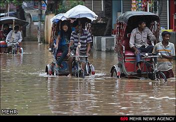 ۳۹ نفر در باران های سیل آسای اخیر هند جان باختند