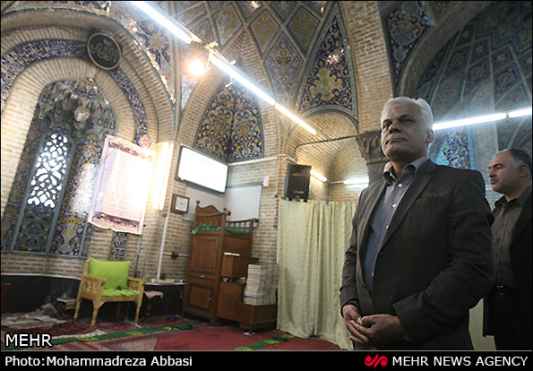 بازدید سردار طلایی عضو شورای شهر از دروازه های شهر تهران