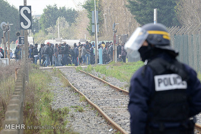 درگیری مهاجران آفریقایی تبار در فرانسه
