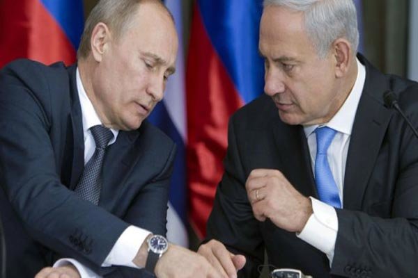 پوتین و نتانیاهو 