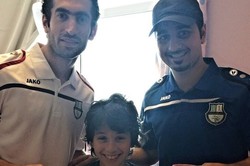 بازتاب مثبت اقدام بازیکن ایرانی در قطر/ جباری از بازیکن 13 ساله عیادت کرد