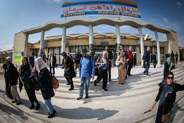حضور گردشگران خارجی در کرمان
