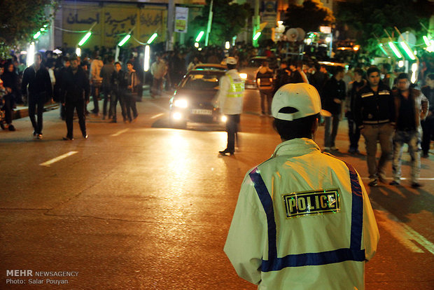 نیروی انتظامی در شبهای رمضان
