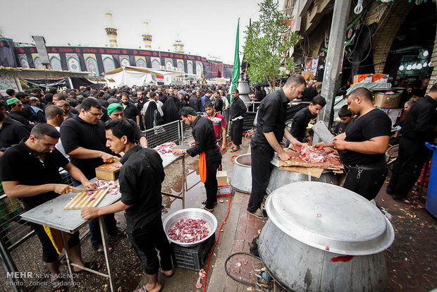 عزاداری تاسوعای حسینی در کربلای معلی