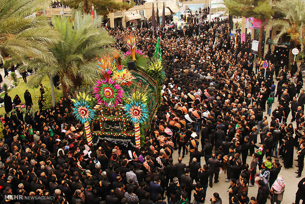 مراسم عزاداری عاشورا در طبس
