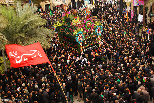 مراسم عزاداری عاشورا در طبس