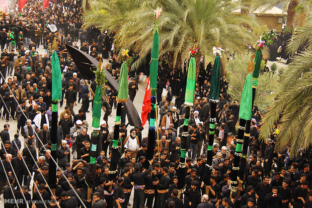 مراسم عزاداری عاشورا در طبس