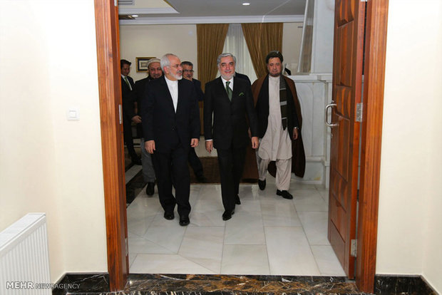 سفر محمد جواد ظریف وزیر امور خارجه به افغانستان