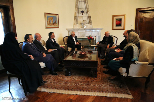 سفر محمد جواد ظریف وزیر امور خارجه به افغانستان