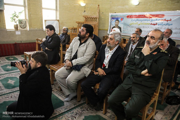 مراسم بزرگداشت شهید «محمد علی الله دادی»