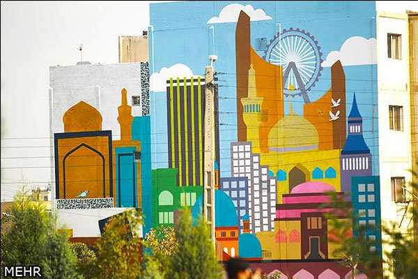 آغاز عملیات اجرایی 100 اثر دیوارنگاری شهری در تهران