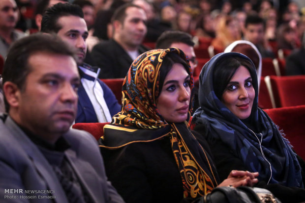 لیلا بلوکات بازیگر در همایش ملی مبارزه با سرطان