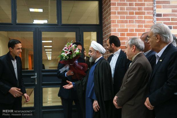 افتتاح پروژه های آموزشی،پژوهشی و ورزشی زارت آموزش و پرورش با  حضور حسن روحانی  رئیس جمهور