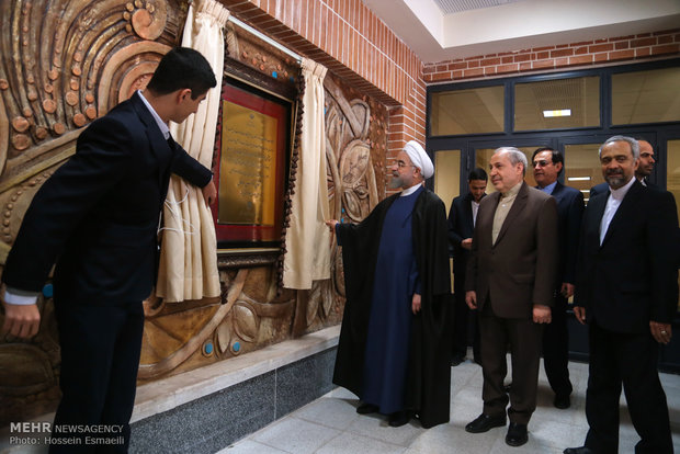 افتتاح پروژه های آموزشی،پژوهشی و ورزشی زارت آموزش و پرورش با  حضور حسن روحانی  رئیس جمهور