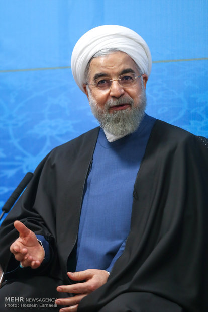  حسن روحانی  رئیس جمهور  