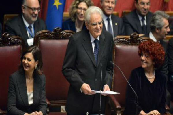 رئیس جمهور جدید ایتالیا سوگند خورد