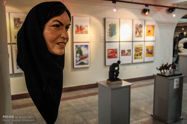 افتتاحیه هفتمین جشنواره هنرهای تجسمی فجر