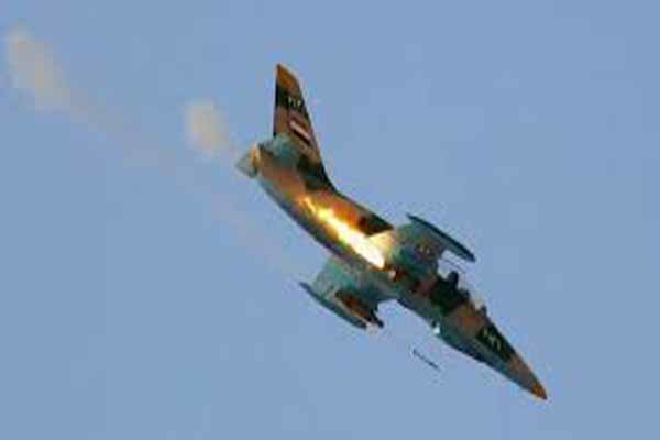 حمله جنگنده‌های سوری به مراکز تروریستها در القلمون