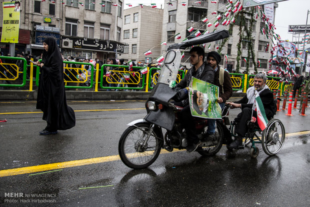 راهپیمایی یوم الله 22 بهمن در تهران