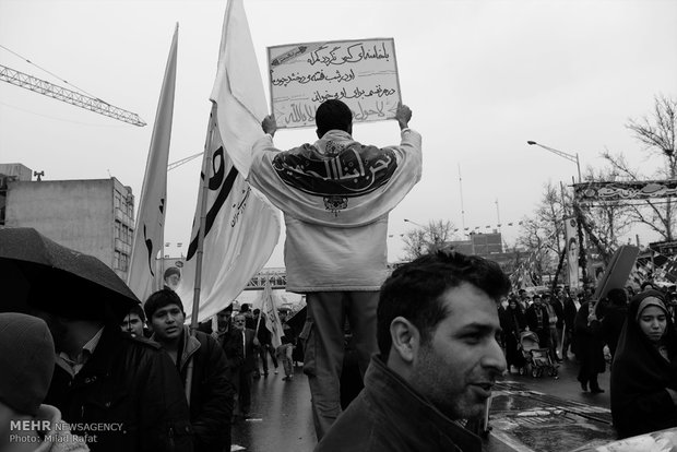 راهپیمایی یوم الله 22 بهمن در تهران 