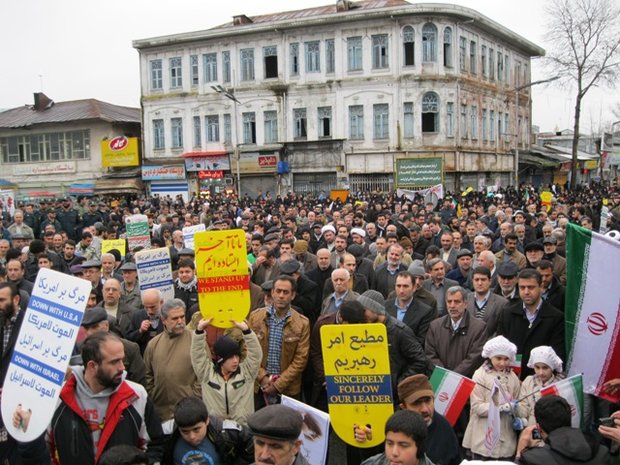 تکرار شکوهمند میثاق مردم انزلی با آرمان های انقلاب 