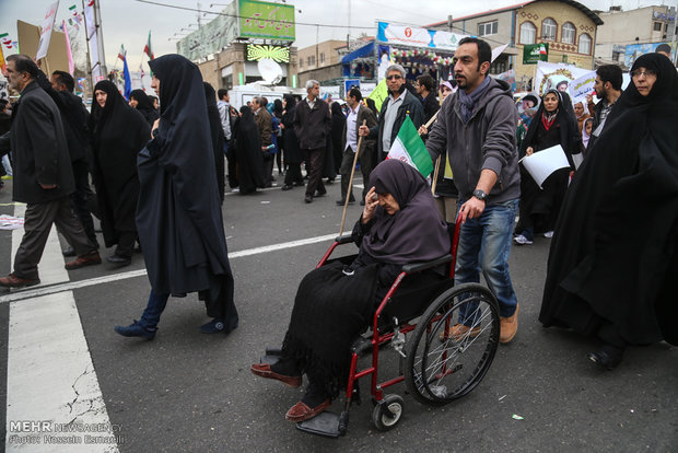 راهپیمایی یوم الله 22 بهمن در تهران