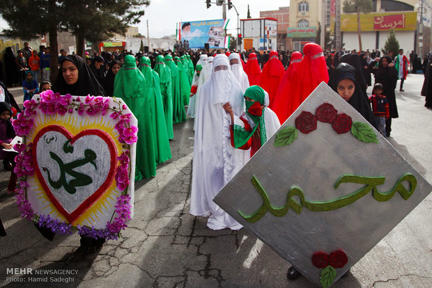 راهپیمایی یوم الله 22 بهمن در کرمان