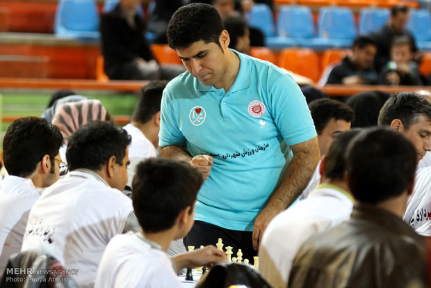 مسابقه شطرنج سیمولتانه در تبریز
