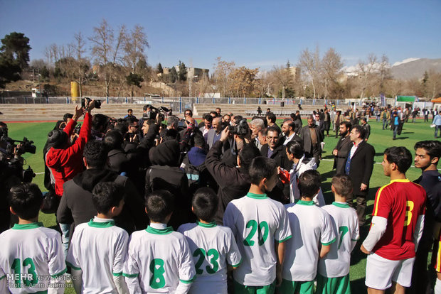 افتتاح مجموعه ورزشی شهید چمران کرج