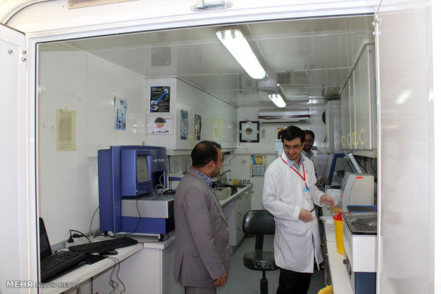 افتتاح بیمارستان بزرگ صحرایی در هشت بندی هرمزگان