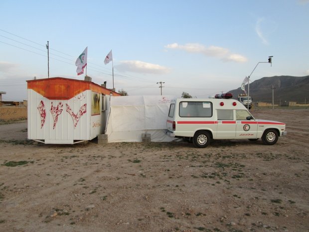 راه‌اندازی ۲ پایگاه خدمات درمانی هلال احمر خوزستان در عراق