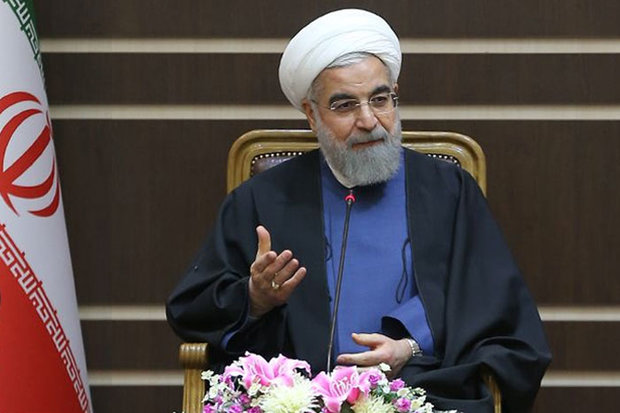 Rouhani says relations with Azerbaijan Rep. to develop