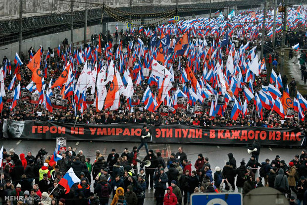 تظاهرات علیه پوتین در مسکو