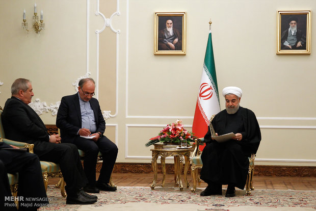 دیدار وزیر خارجه اردن با رئیس جمهور