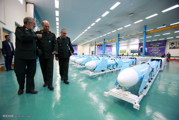 افتتاح خط تولید انبوه موشک کروز دریایی قدیر