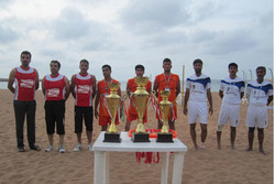 تیم منطقه آزاد ماکو فاتح مسابقات والیبال ساحلی زیر ۱۹سال کشور شد