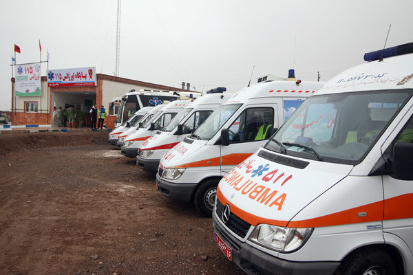 ۱۸۰۰ دستگاه آمبولانس به ناوگان آمبولانس کشور اضافه می شود