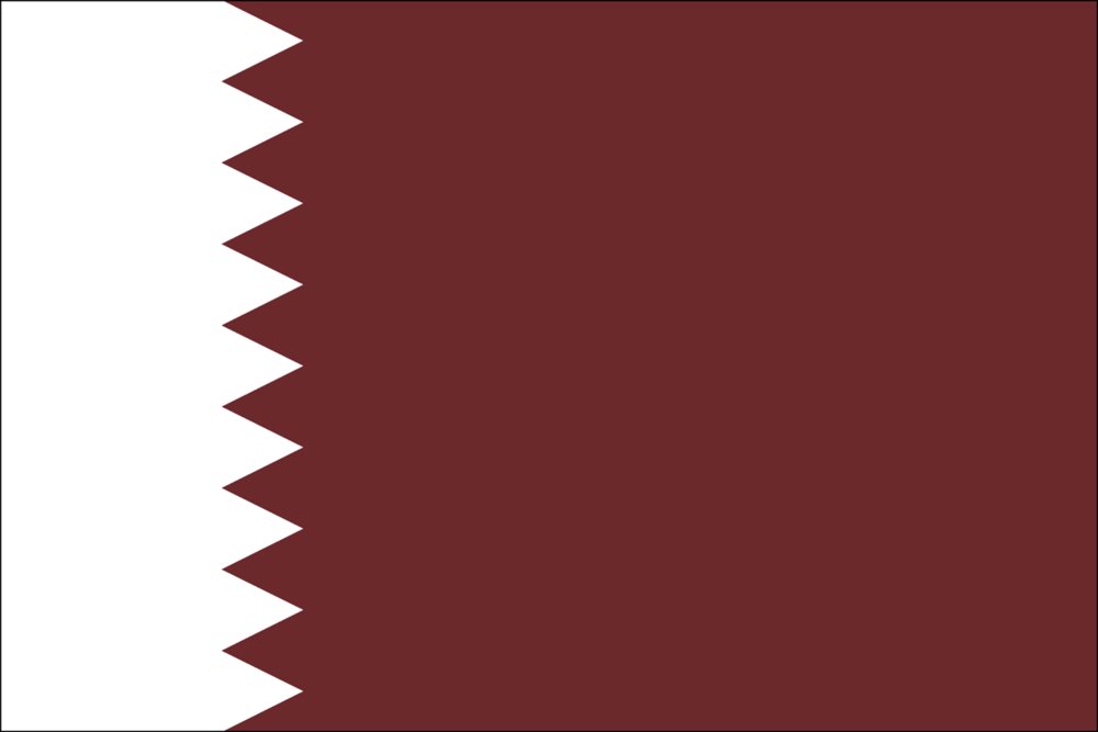 دانلود عکس پرچم کشور قطر