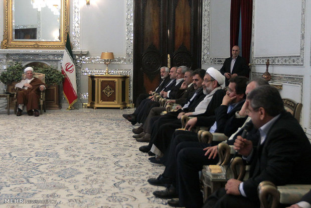 دیدارهای نوروزی با رئیس مجمع تشخیص مصلحت نظام