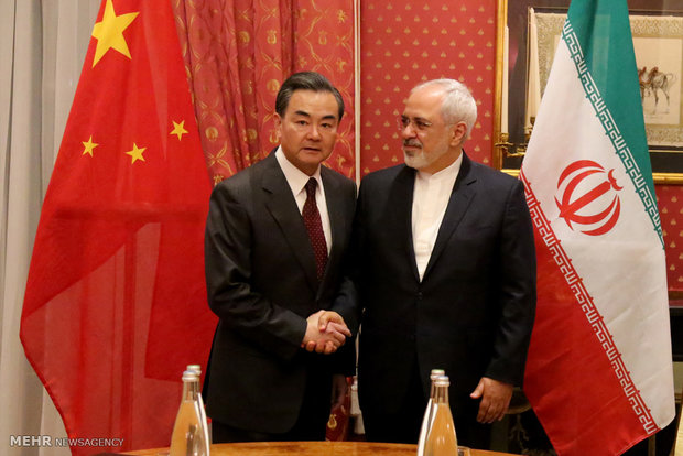دیدار وزرای خارجه ایران و چین