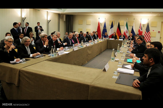 نشست وزرای امور خارجه گروه ۱+۵ و ایران - لوزان سوئیس