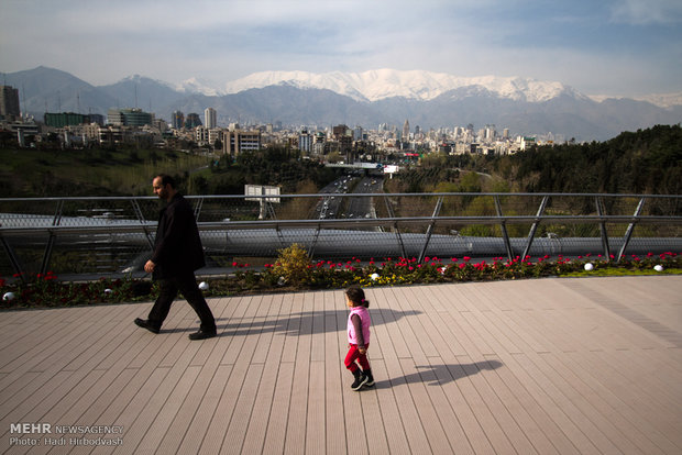 Nature Bridge in Tehran