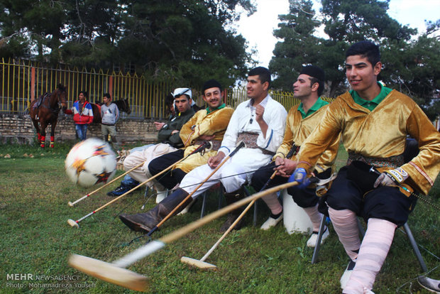 جشنواره نوروزی چوگان در قزوین