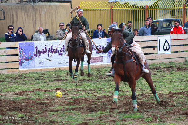 جشنواره نوروزی چوگان در قزوین