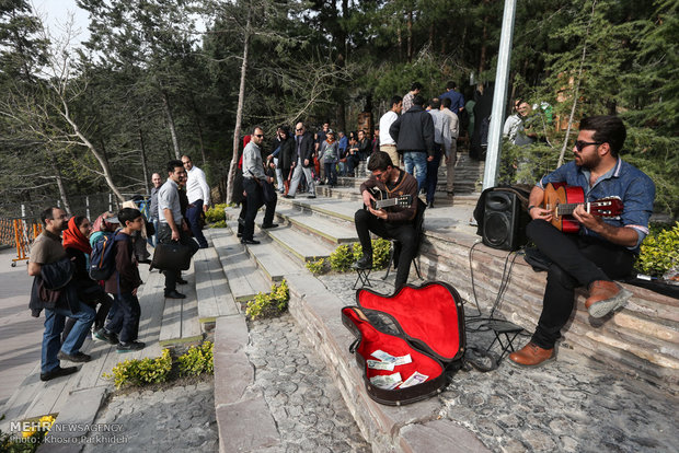 Nature Bridge in Tehran