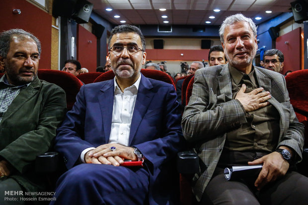 دیدار نوروزی علی جنتی وزیر فرهنگ و ارشاد اسلامی و علی ربیعی تعاون،کار و رفاه اجتماعی با اعضای خانه سینما