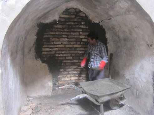 مرمت حمام تاریخی قلندر آباد فریمان ۴۵ درصد پیشرفت کرد - خبرگزاری مهر |  اخبار ایران و جهان | Mehr News Agency