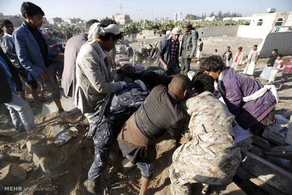 ۱۲ شهید و زخمی از یک خانواده یمنی به دنبال حمله سعودیها به «مأرب»