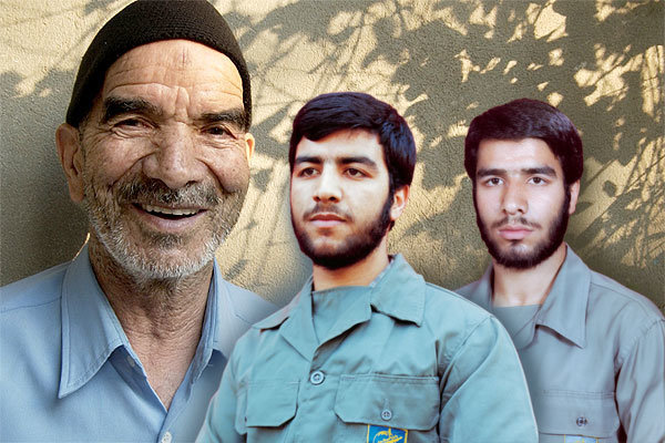 خبر شهادت دو فرزند در یک روز شهیدان رضایی